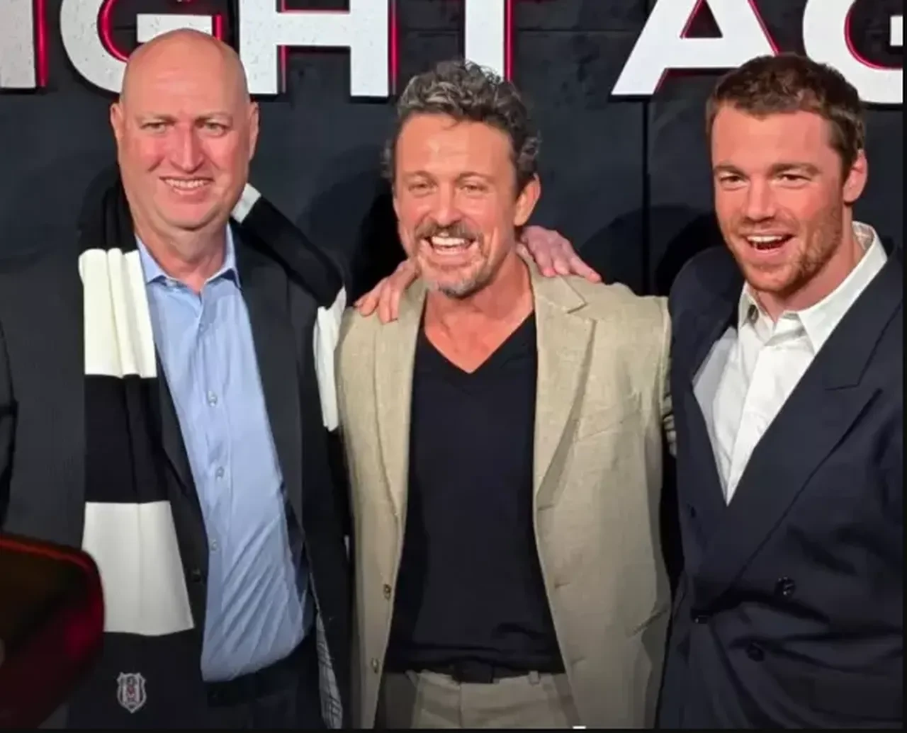 Dünyaca ünlü dizi The Night Agent galasında Beşiktaş sürprizi