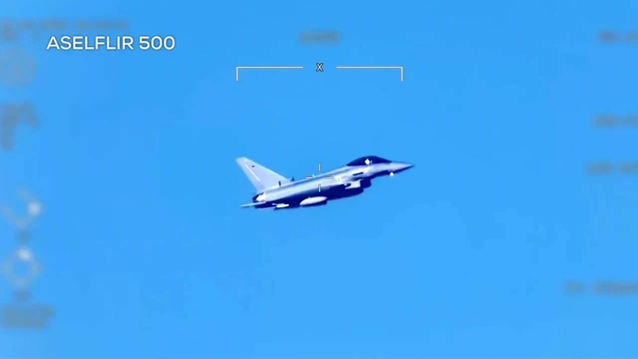 NATO'da ortak görev! Bayraktar TB3, Eurofighter ile uçtu: 8 saat uçup 1700 kilometre katetti 