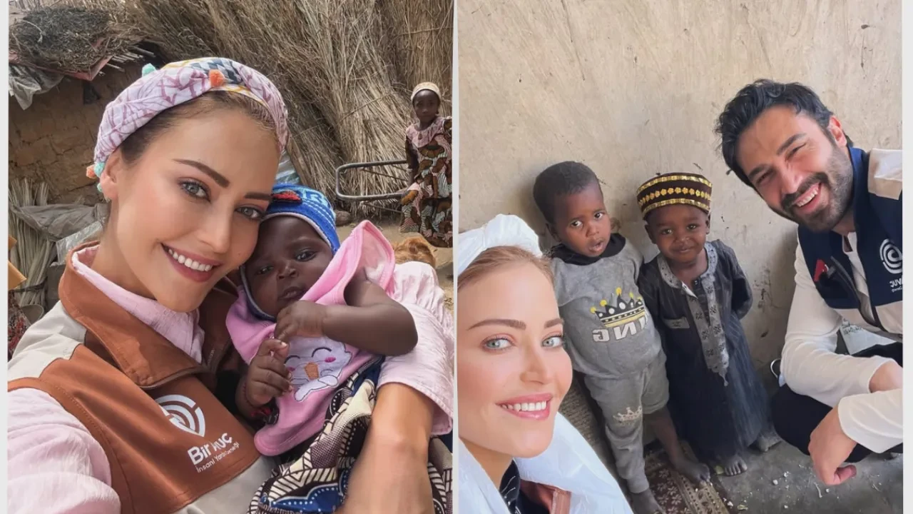 Ünlü oyunculardan anlamlı hareket! Emre Özmen ve Tuğba Melis Türk Ramazan ayında kıta değiştirdi   