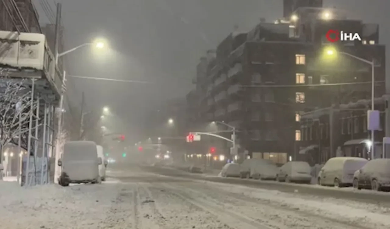 ABD'de birçok bölgeyi kar fırtınası vurdu: Acil durum ilan edildi