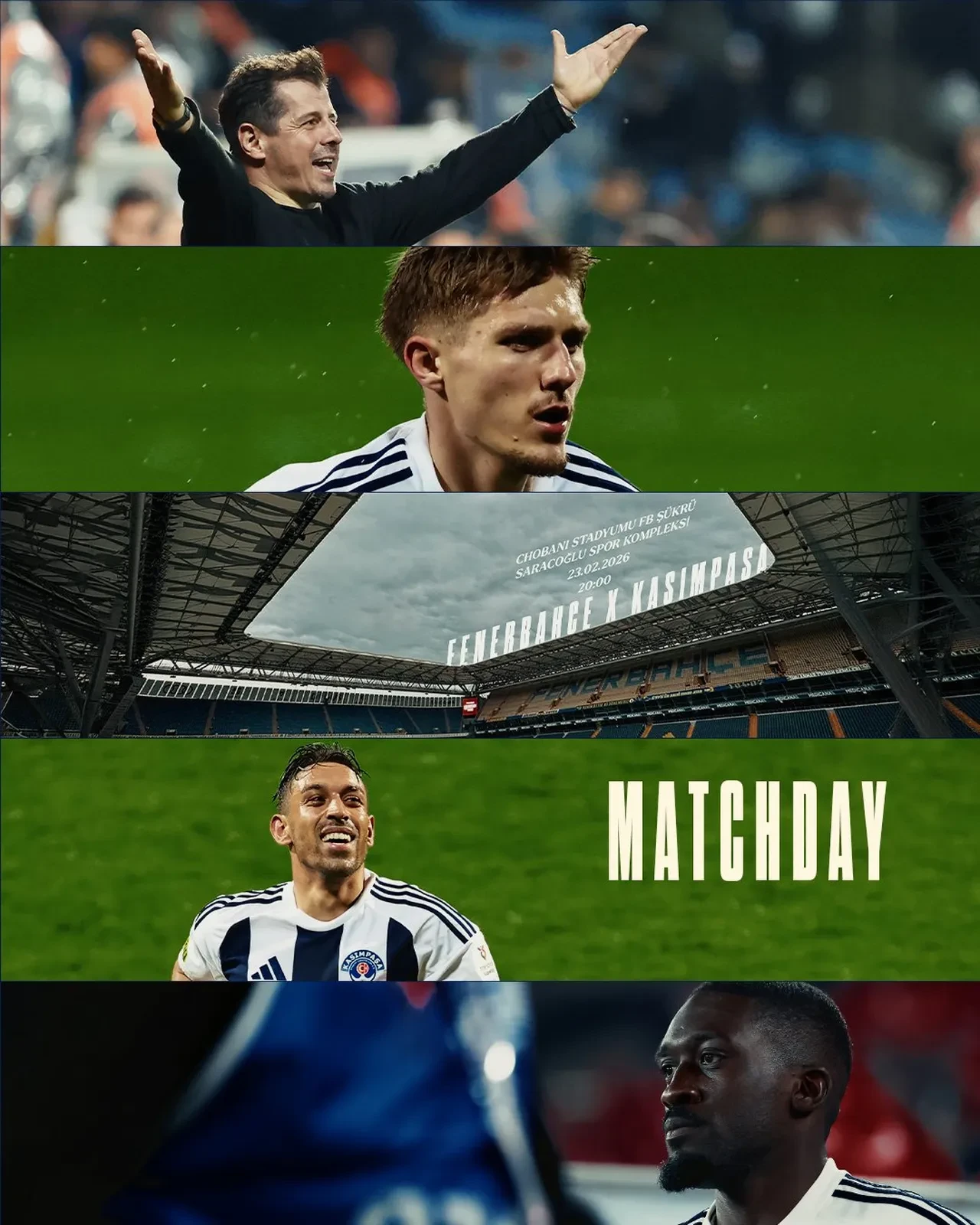 Fenerbahçe-Kasımpaşa | SÜPER LİG CANLI MAÇ ANLATIMI