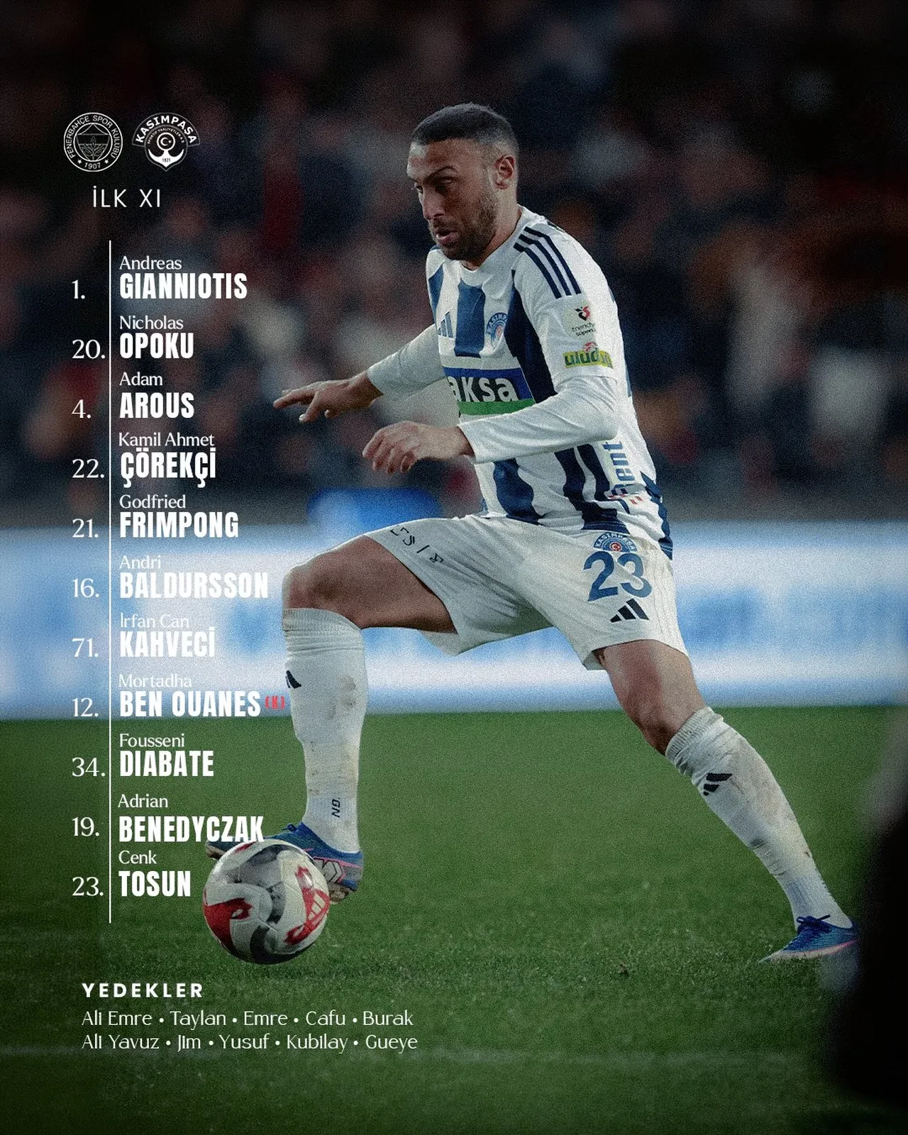 Fenerbahçe Kasımpaşa'ya son dakika golüyle takıldı: Süper Lig'de zirve karıştı!