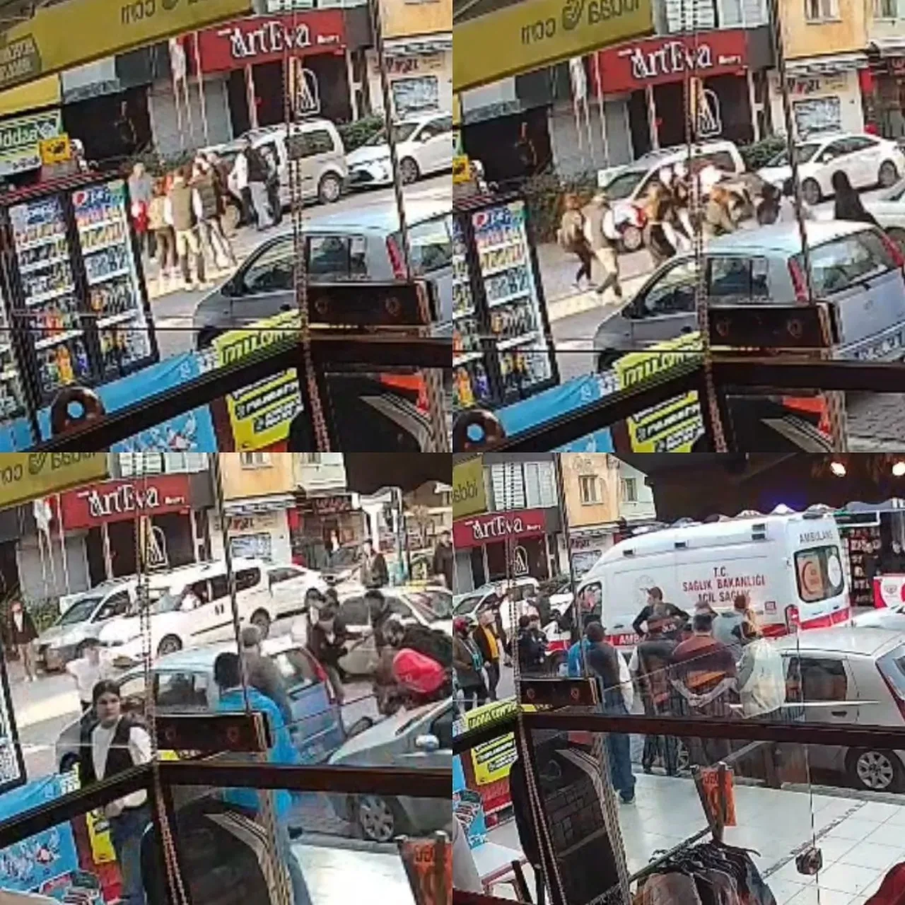 İki grup arasında bıçaklı kavga çıktı, esnaf gruplaşan gençlerden şikayetçi oldu: 1 ağır yaralı