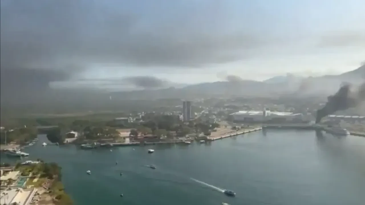 Meksika alevler İçinde: Yeni görüntüler ortaya çıktı!