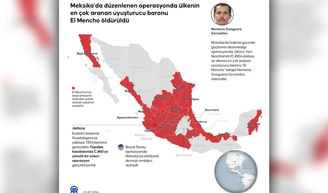 Meksika'da El Mencho'nun öldürülmesinin ardından intikam saldırıları! Halka 'evde kalın' çağrıları