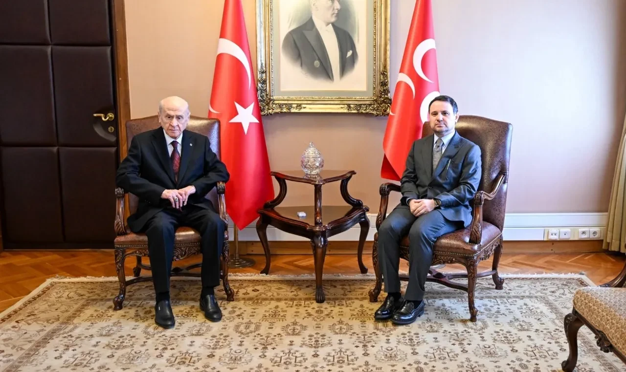 Adalet Bakanı Akın Gürlek'ten Devlet Bahçeli'ye sürpriz ziyaret
