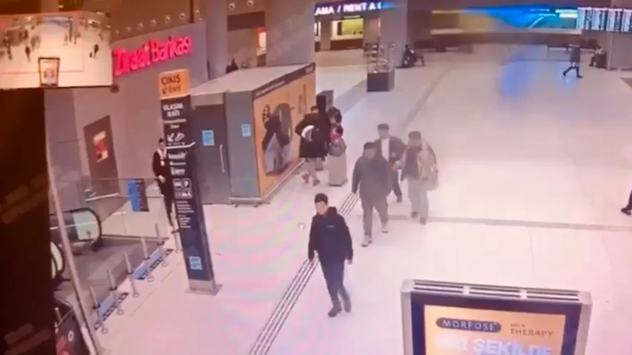 Çinli iş adamını İstanbul'da katlettiler, havalimanından böyle kaçtılar! O anlar kamerada 