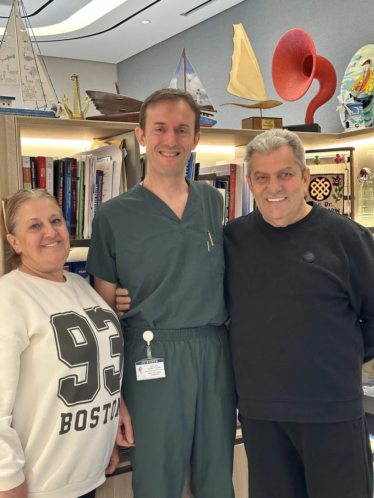 Eşine ilaç yazdırmak için gitti, kendisi ameliyat oldu! Ölümcül hastalığı tesadüfen bulundu