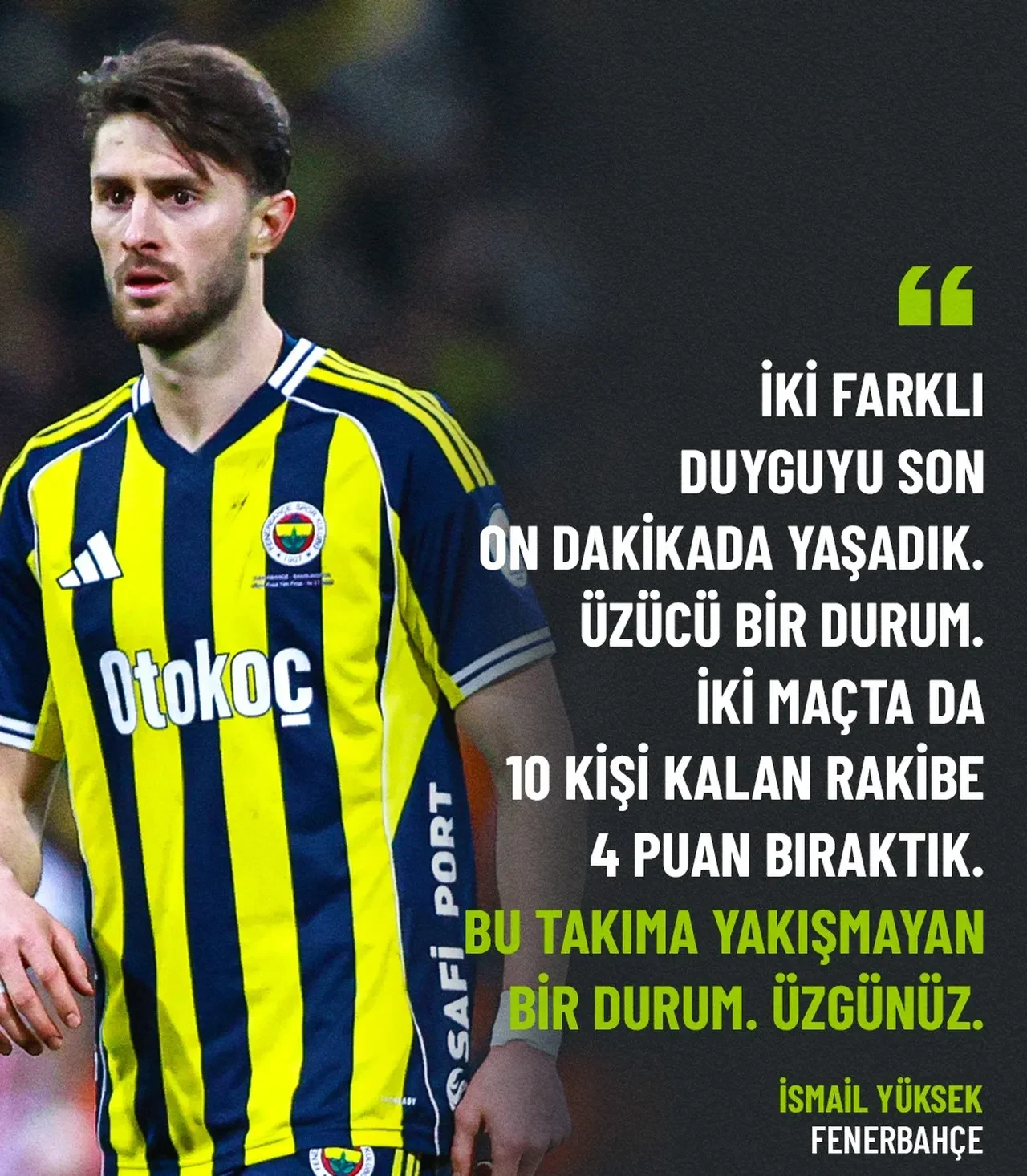 Fenerbahçeli futbolculardan Kasımpaşa sonrasında 'devam' çıkışı!