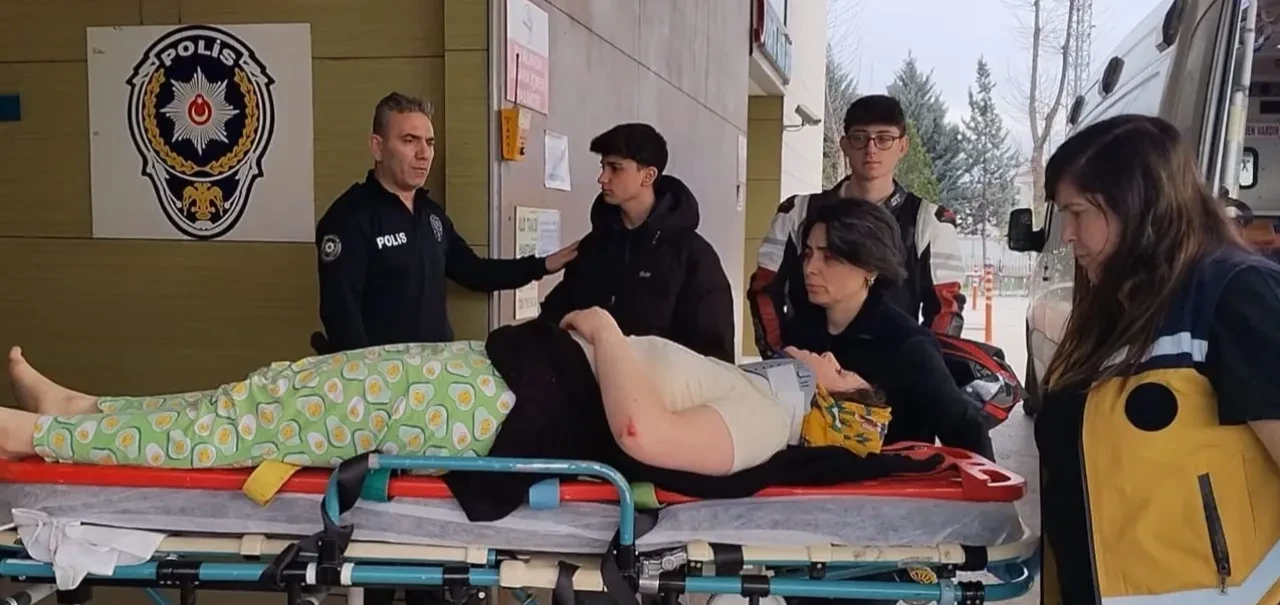 İftara dakikalar kala dehşet! Kapıyı kıran eşinden kaçan kadın balkondan atladı