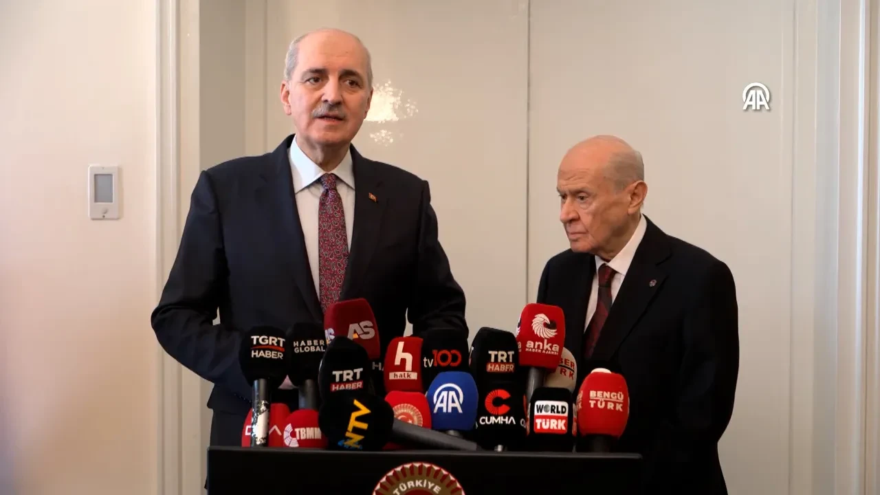 Numan Kurtulmuş'tan Devlet Bahçeli'ye ziyaret! 'Türkiye kritik bir eşikte