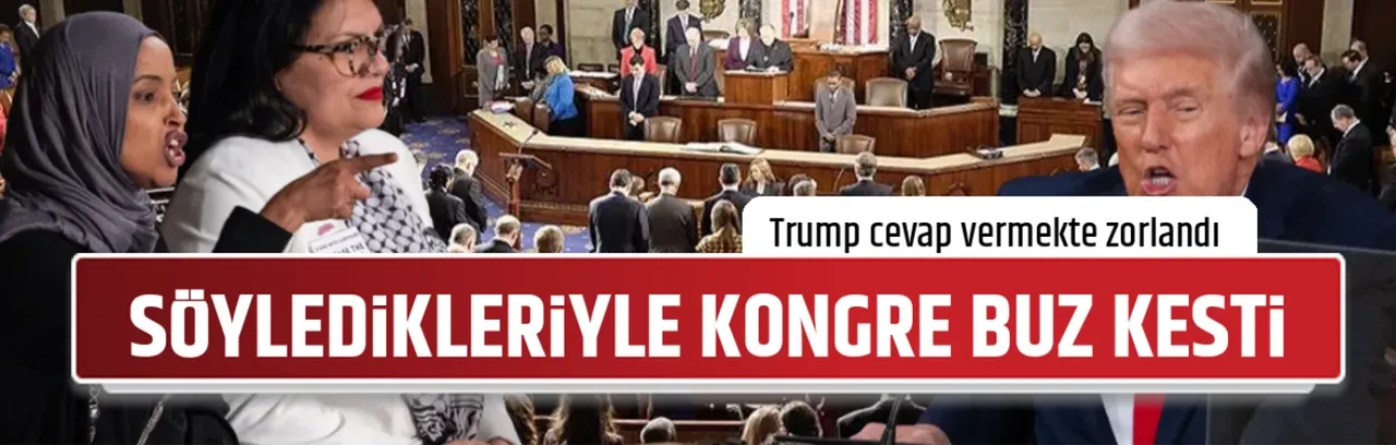 SÖYLEDİKLERİYLE KONGRE BUZ KESTİ