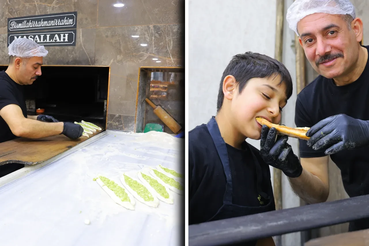 Ramazan'da iftar sofralarının gözdesi: Fıstıklı börek