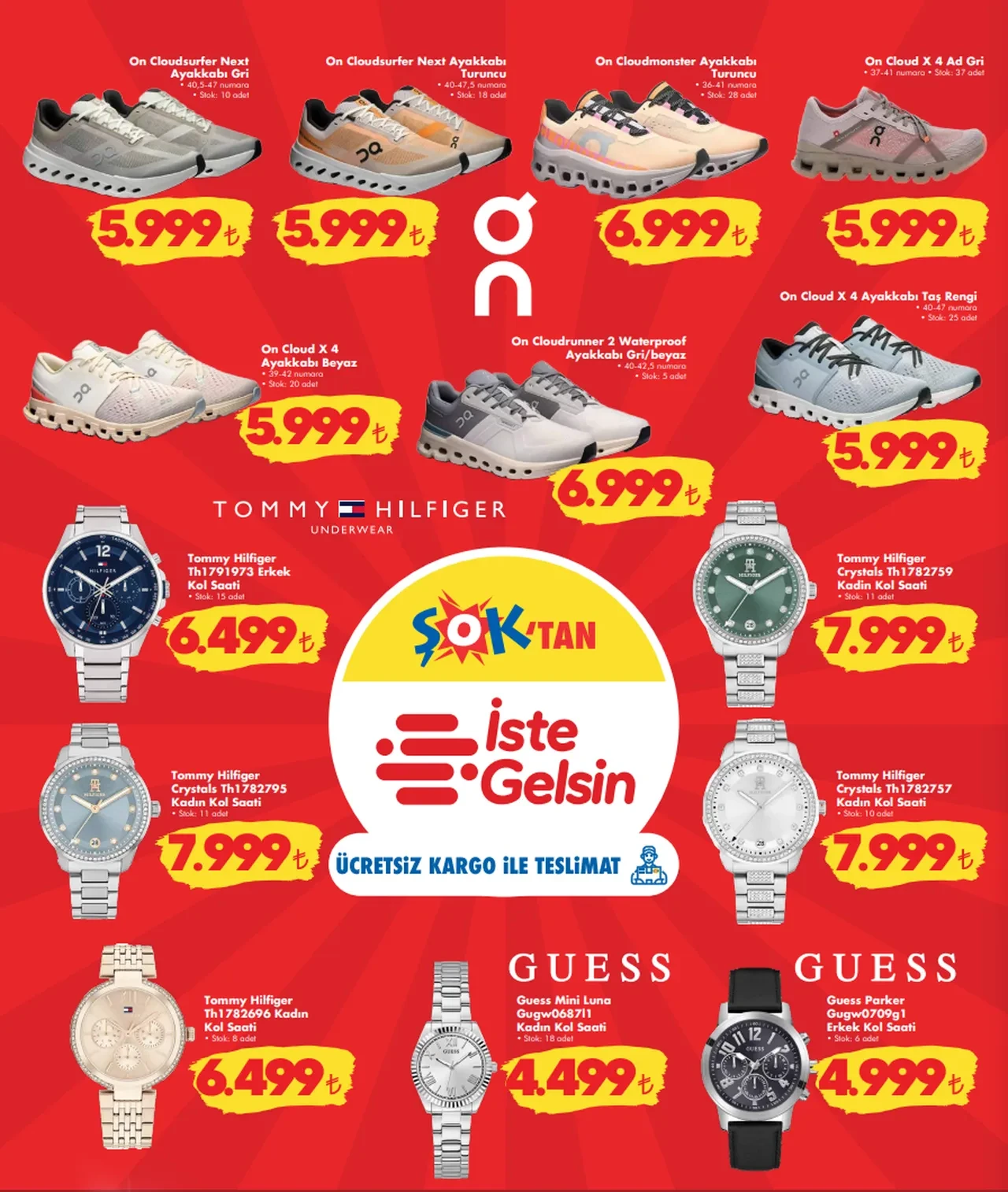 ŞOK aktüel 25 Şubat ürünleri raflarda yerini aldı! Bugün ŞOK'a kol saatleri, pamuklu battaniye ve 3'lü ankastre seti geliyor