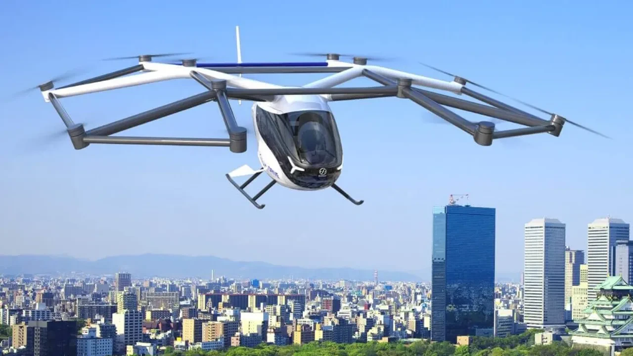 Taksi fiyatlarını yarı yarıya düşürecek uçan araba görücüye çıktı