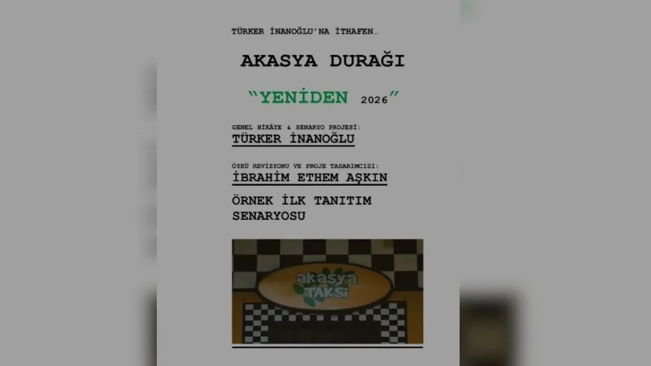 Akasya Durağı Yeniden dizisinin senaristi açıkladı! Akasya Durağı dizisi ne zaman başlayacak?