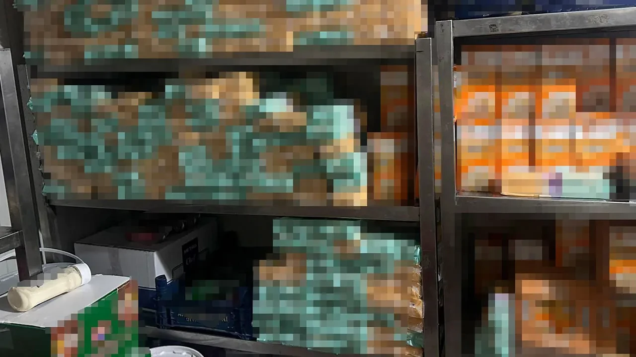 Diyarbakır'da gıda sahtekarlarına baskın: 1 tona yakın peynir ve süt ürününe el konuldu