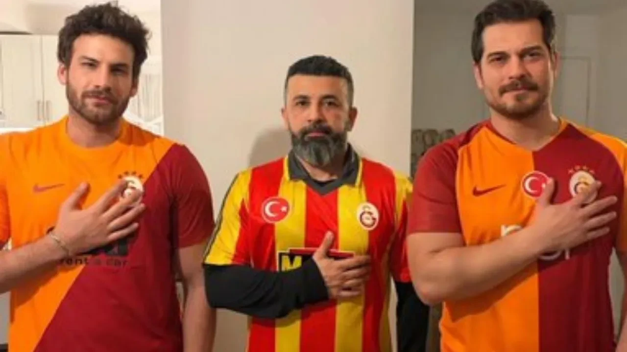 Mustafa Mert Koç ve Çağatay Ulusoy Juventus-Galatasaray maçını birlikte izledi! “Totem yaptık”