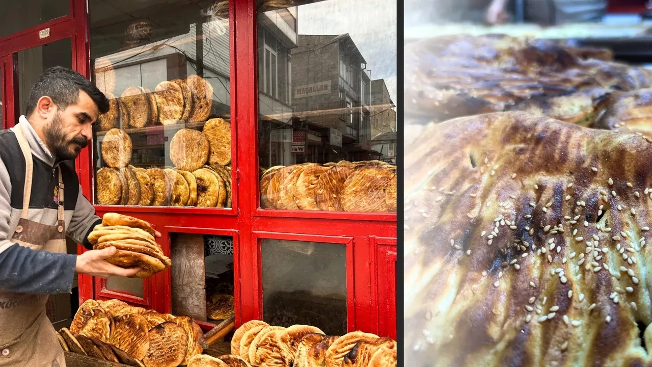 Sahurda tok tutan lezzet! Van çöreği yok satıyor