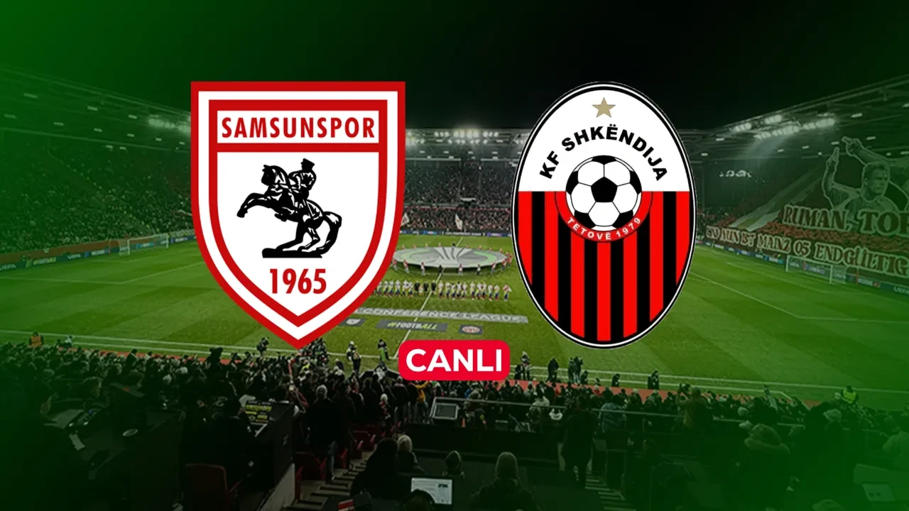 Samsunspor maçı hangi kanalda? Konferans Ligi Şkendiya maçı şifresiz kanalda!