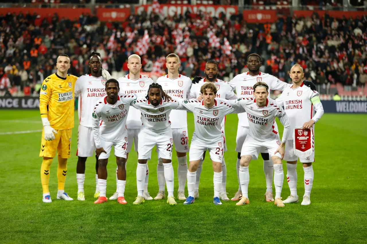 Samsunspor Şkendiya'yı farklı geçti: UEFA Konferans Ligi'nde son 16 bileti geldi!