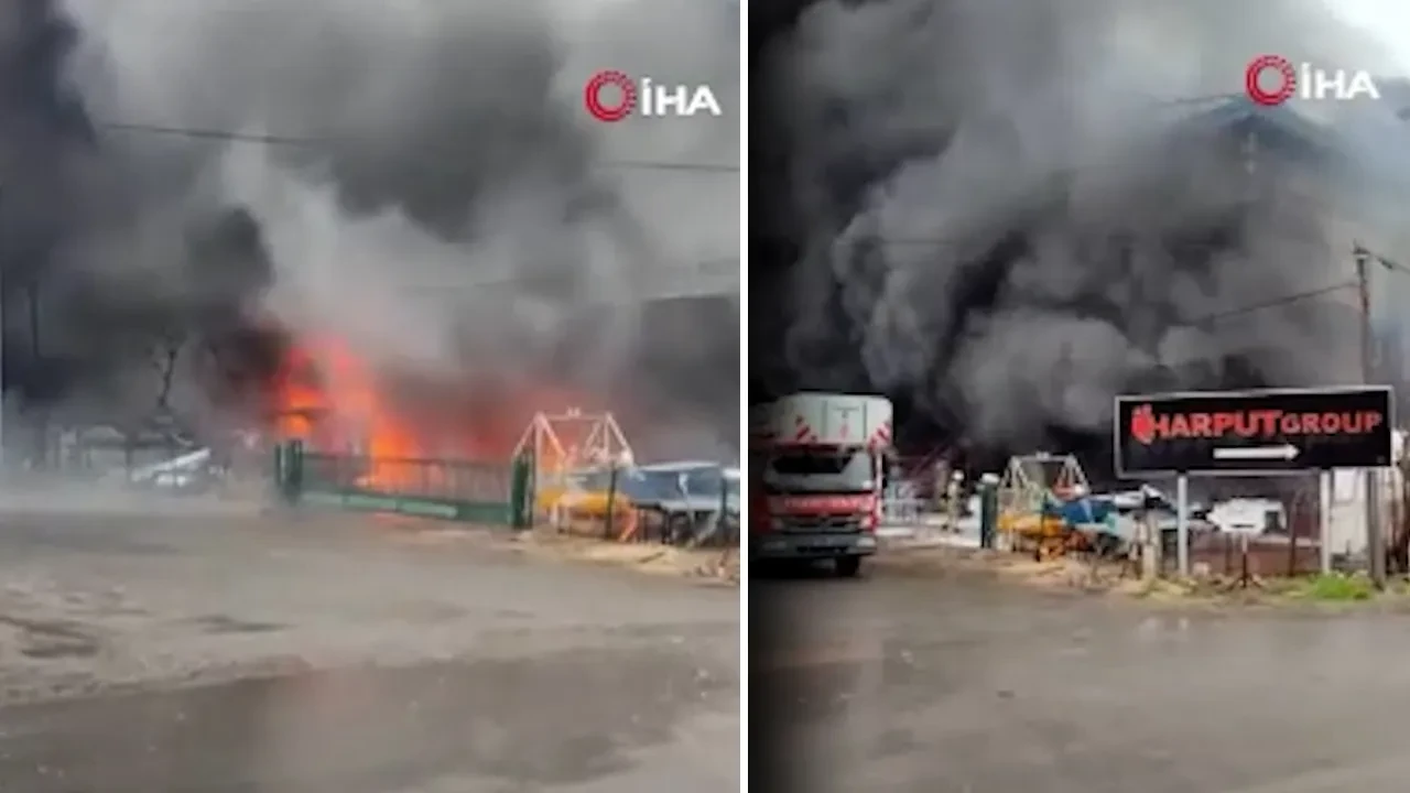 Silivri Ortaköy’de fabrika yangını! Ekipler olay yerinde 