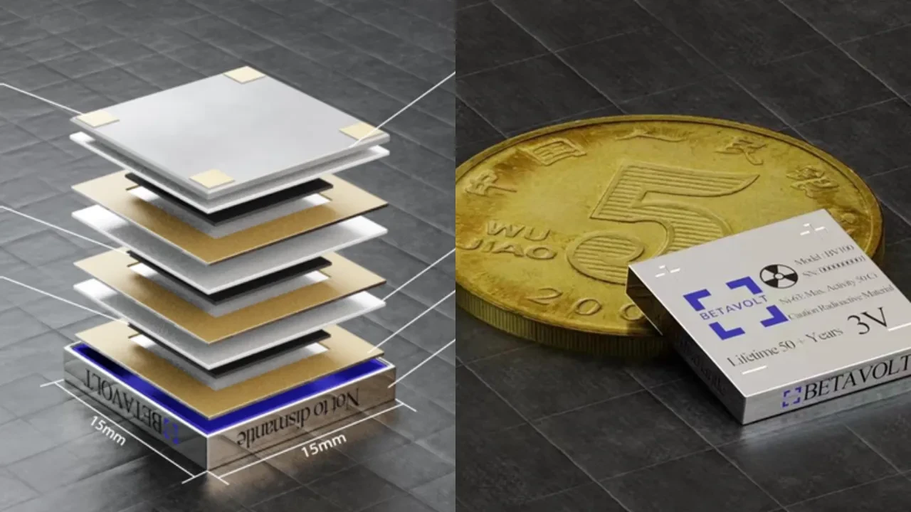 Tek şarjla 50 yıl boyunca dayanan nükleer pil geliştirildi