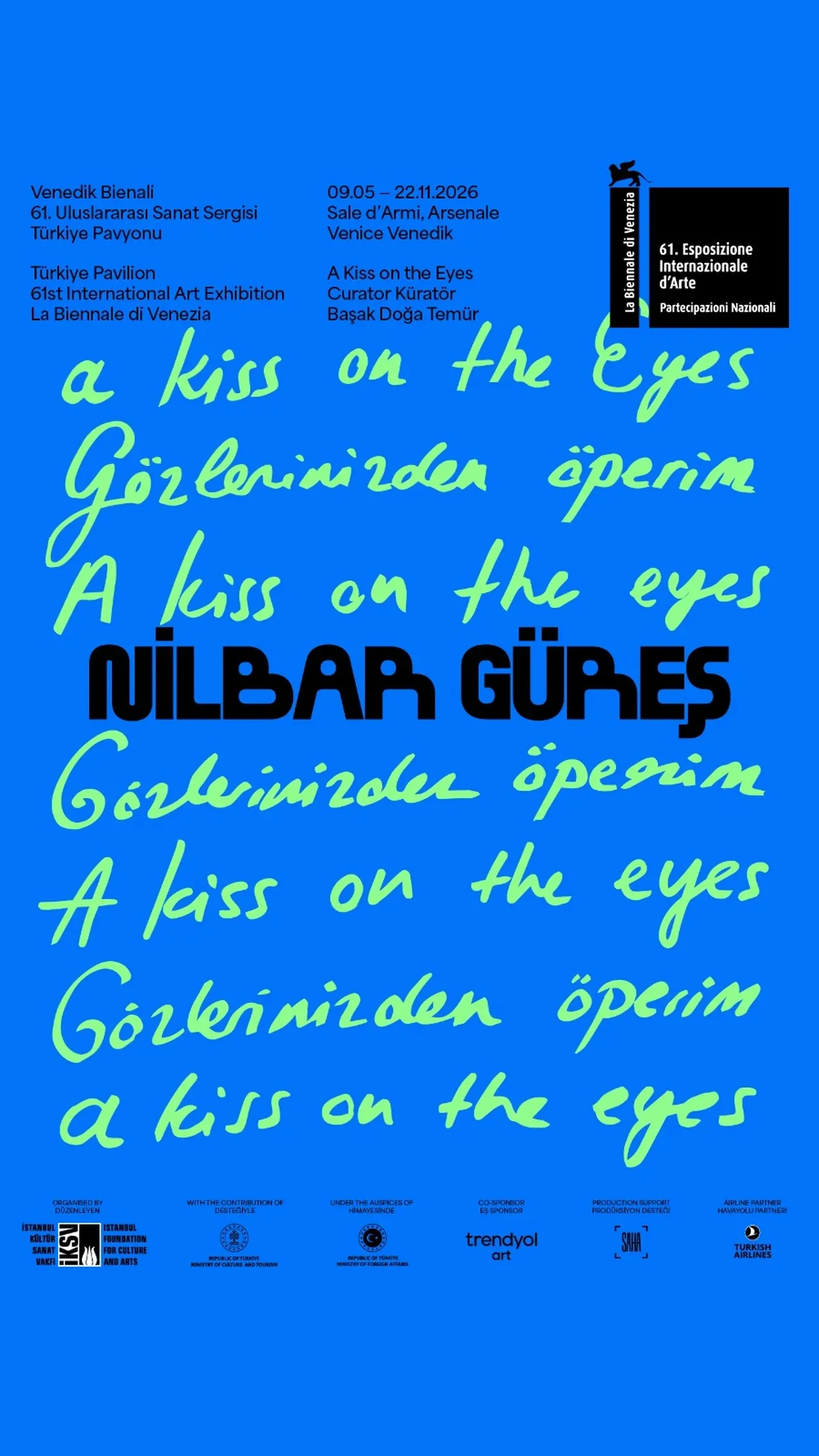 Trendyol Sanat'tan 61. Venedik Sanat Bienali'nde Türkiye Pavyonu'na destek