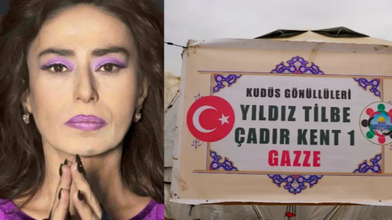 Yıldız Tilbe 2'nci çadır kent açıldı! Yaptığım denizde damla bile değil diyen Yıldız Tilbe gönülleri fethetti