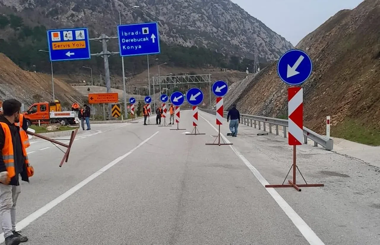 Antalya Konya yolu açıldı mı alternatif güzergâhlar var mı?