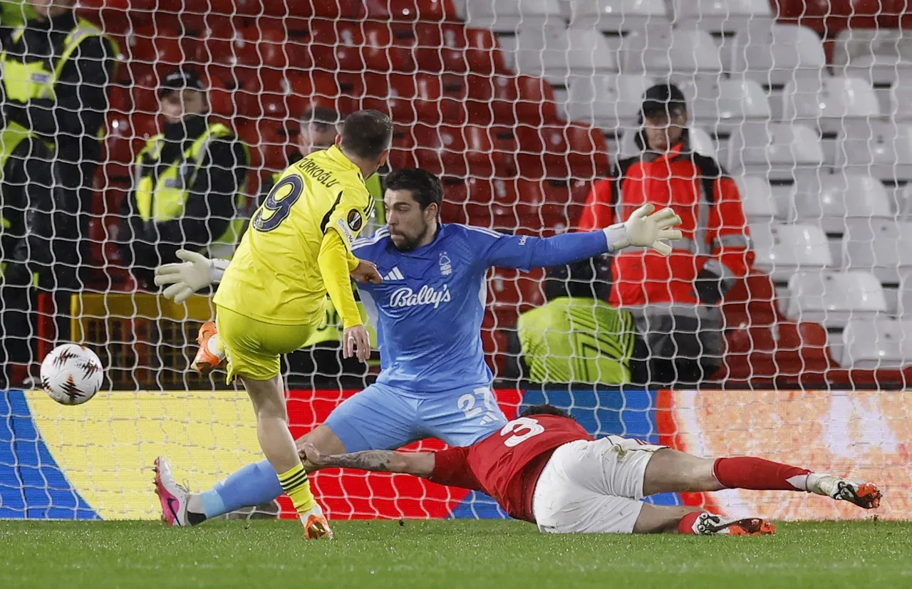 Fenerbahçe Nottingham Forest deplasmanında kazanarak elendi!