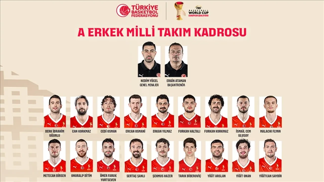 Sırbistan Türkiye basketbol maçı ne zaman, saat kaçta, hangi kanalda? FIBA 2027 Dünya Kupası Avrupa Elemeleri maçları devam ediyor
