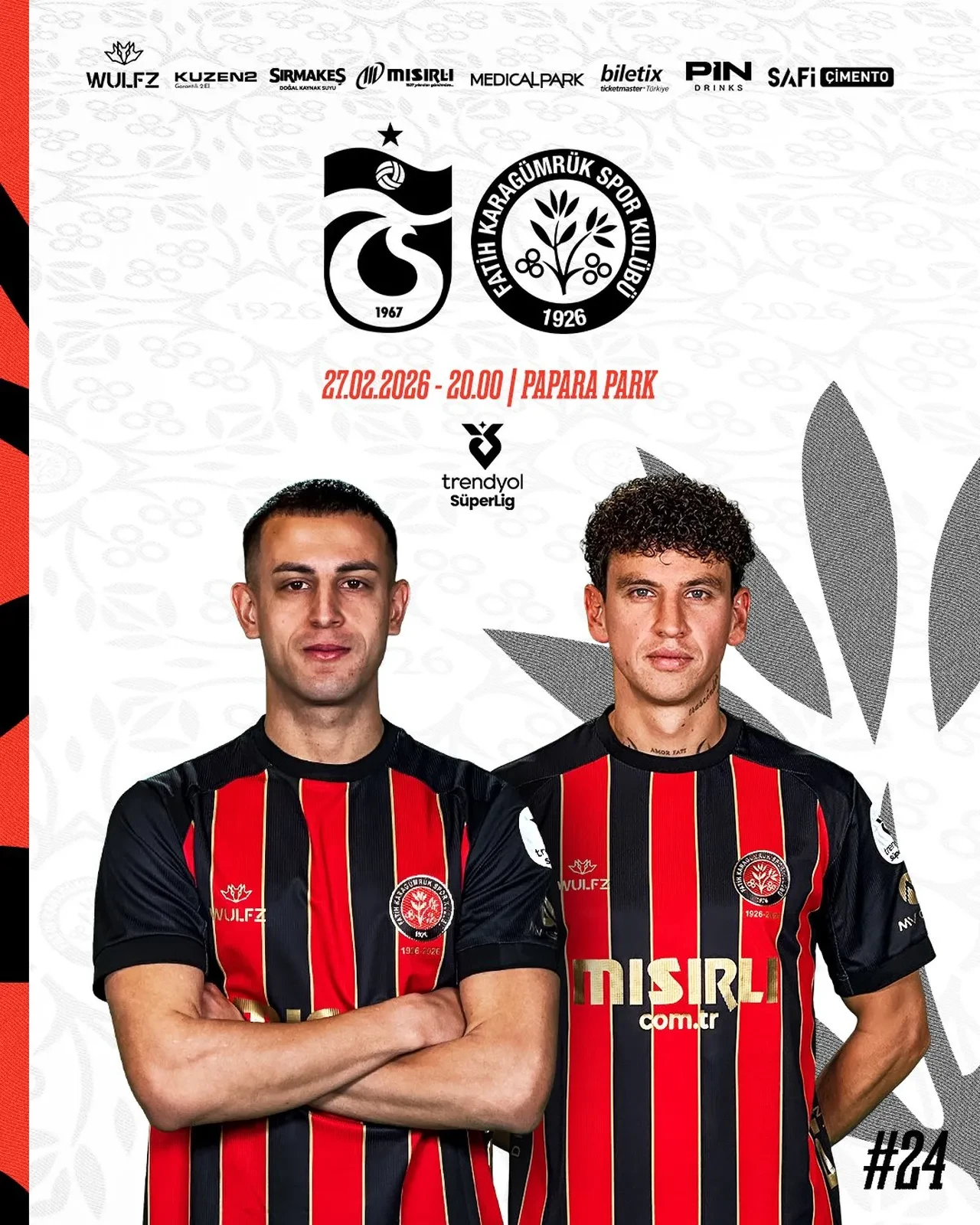 Trabzonspor-Fatih Karagümrük | SÜPER LİG CANLI MAÇ ANLATIMI