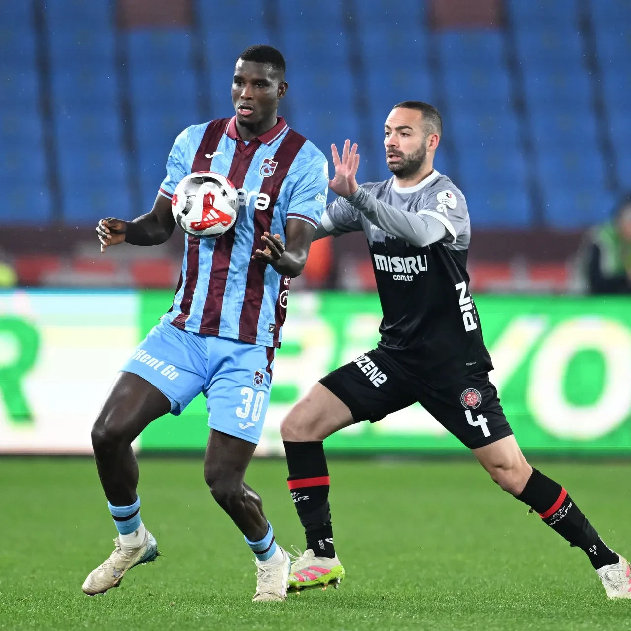 Trabzonspor Fatih Karagümrük'ü mağlup etti: Süper Lig'de kritik galibiyet!