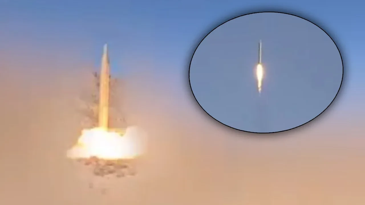 İran, balistik füzeleri böyle ateşledi