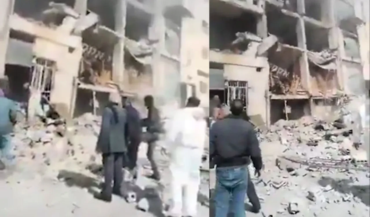 İran füzesi Suriye'de bir binaya isabet etti: Çok sayıda ölü ve yaralı var