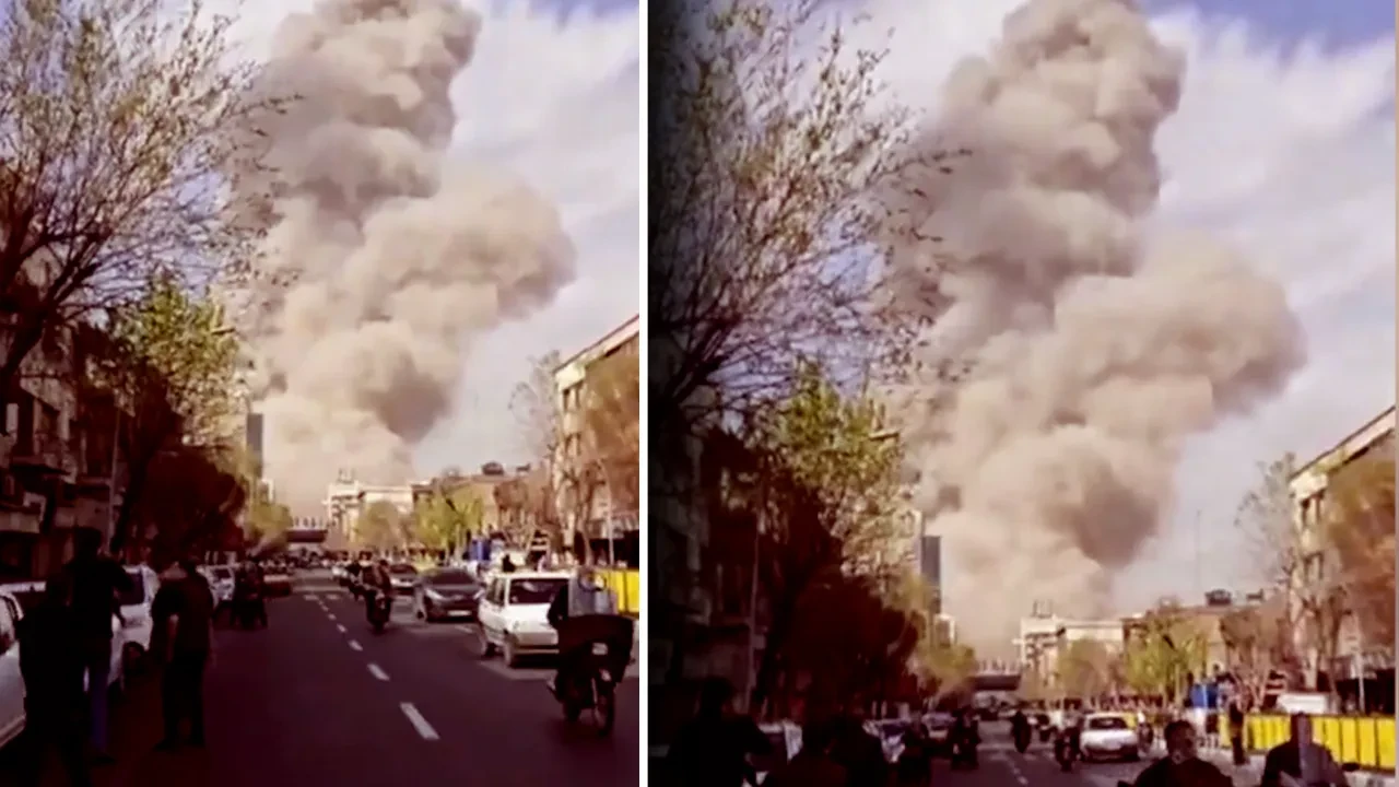 İsrail, İran'a saldırı başlattı! Tahran'da patlama sesleri