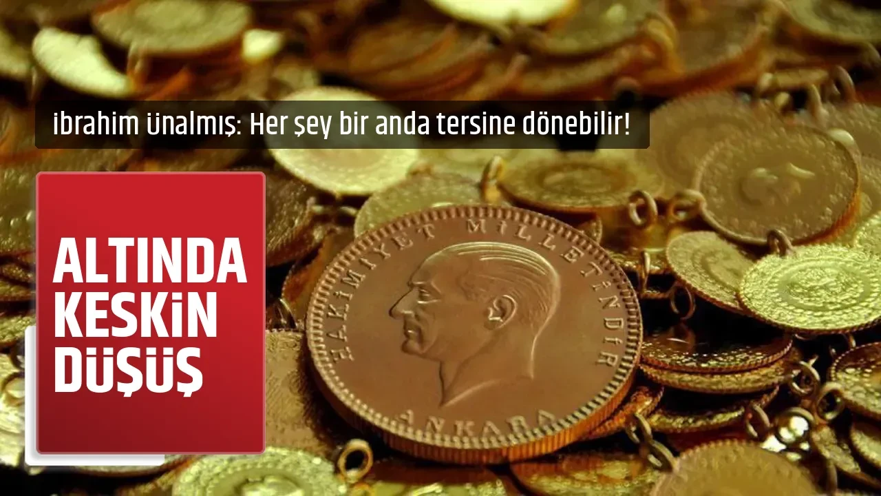 ALTINDA KESKİN DÜŞÜŞ
