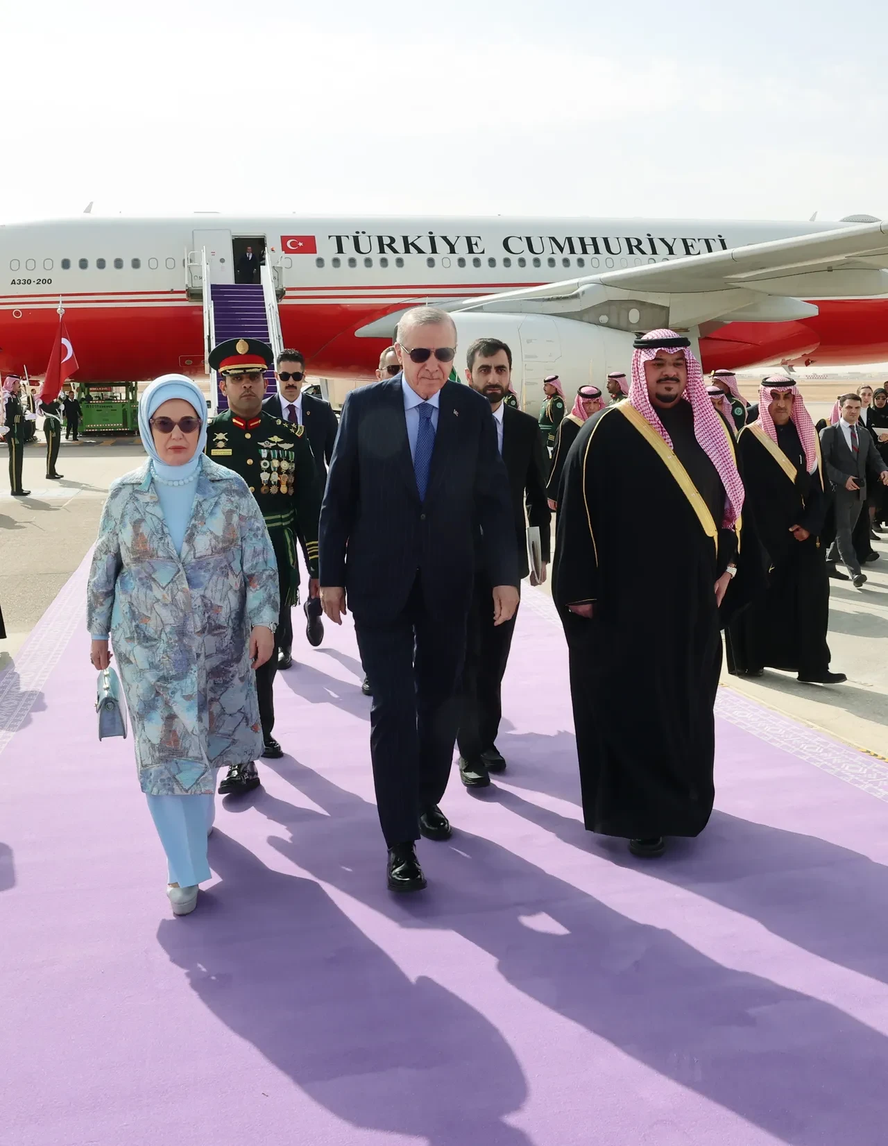 Cumhurbaşkanı Erdoğan, Suudi Arabistan’da