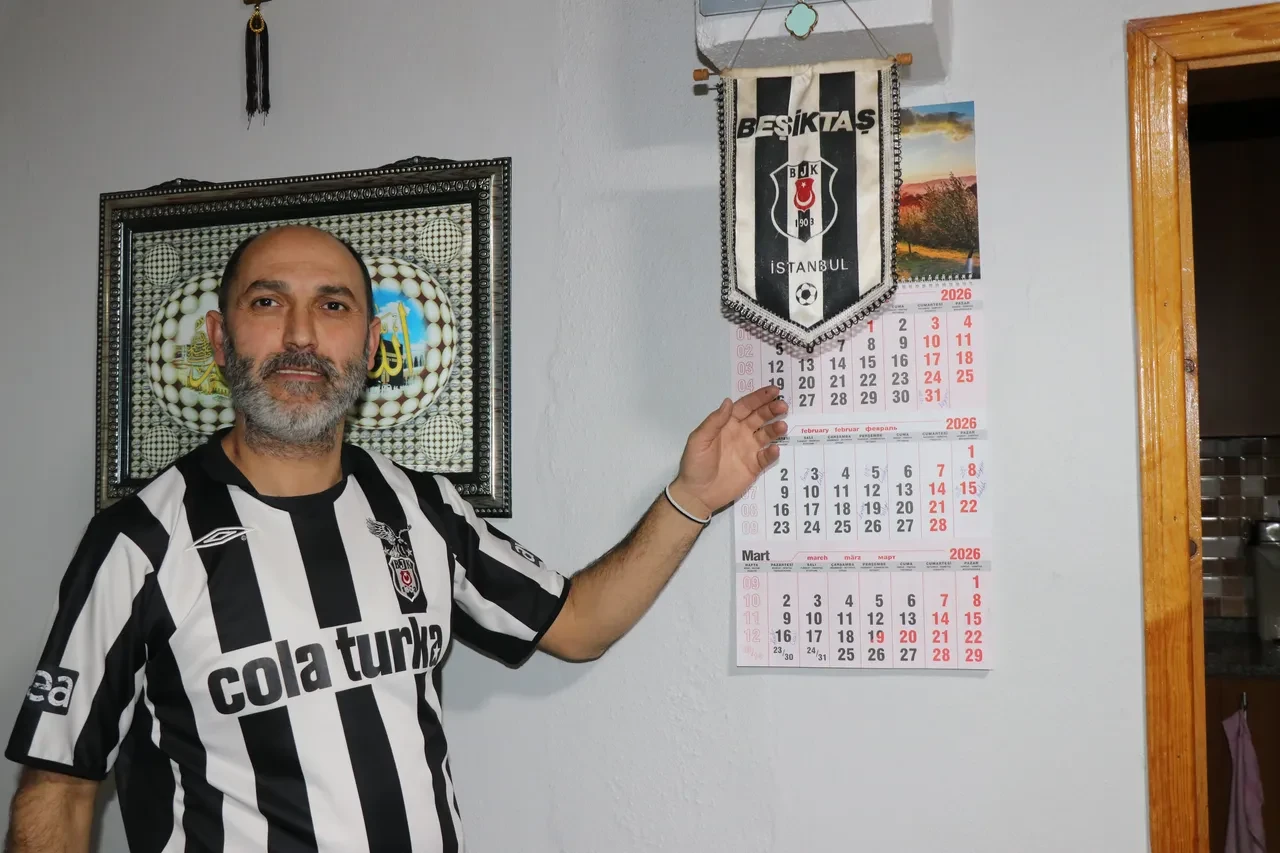 'Hasta Beşiktaşlı' tabirinin canlı örneği! 25 yıldır tek tek not ediyor