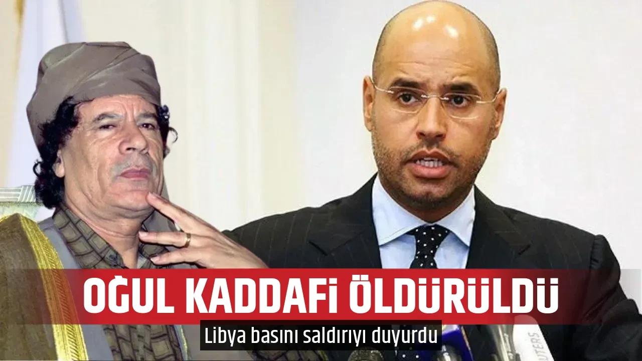 Muammer Kaddafi'nin oğlu Seyfülislam Kaddafi'ye suikast