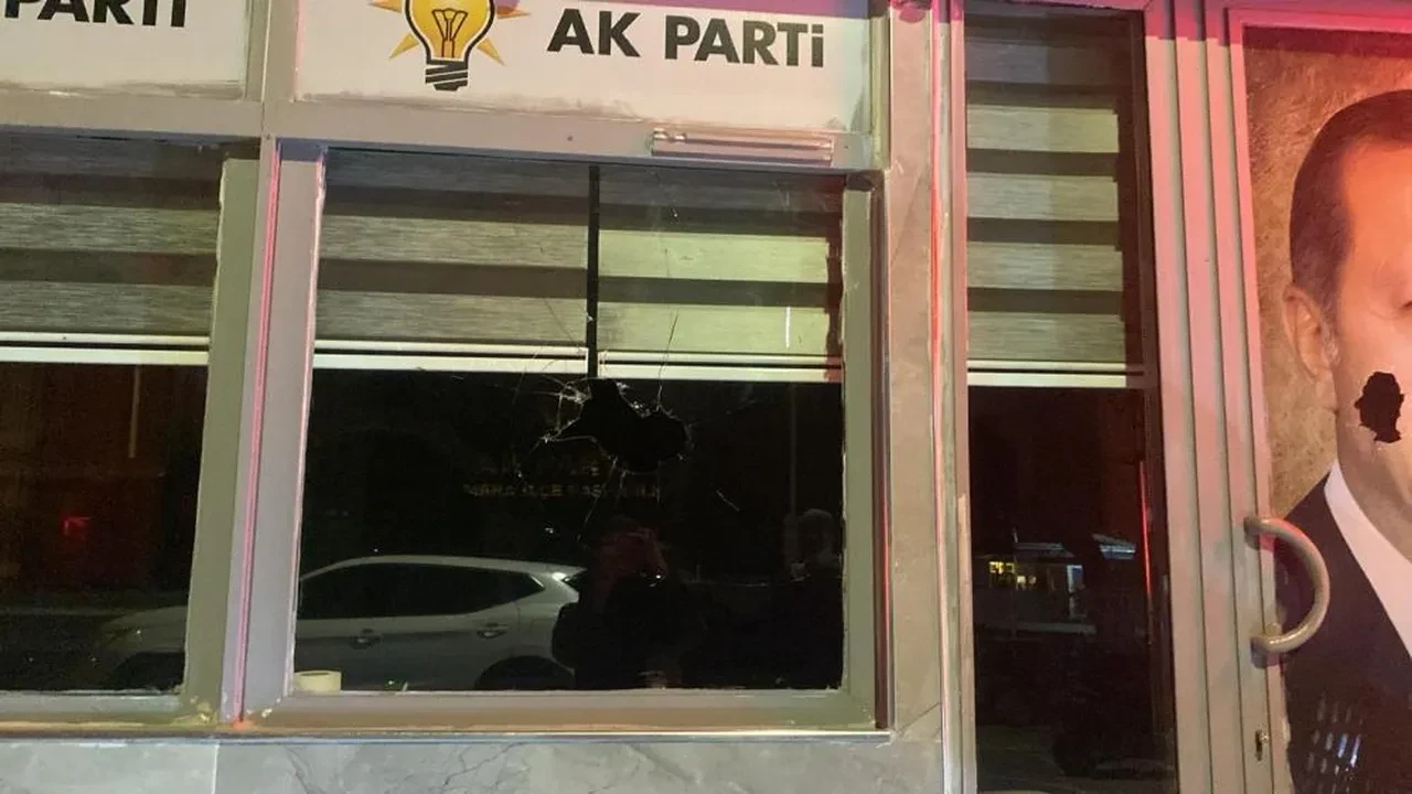Balıkesir Marmaris'te AK Parti binasına saldırıda 1 gözaltı 