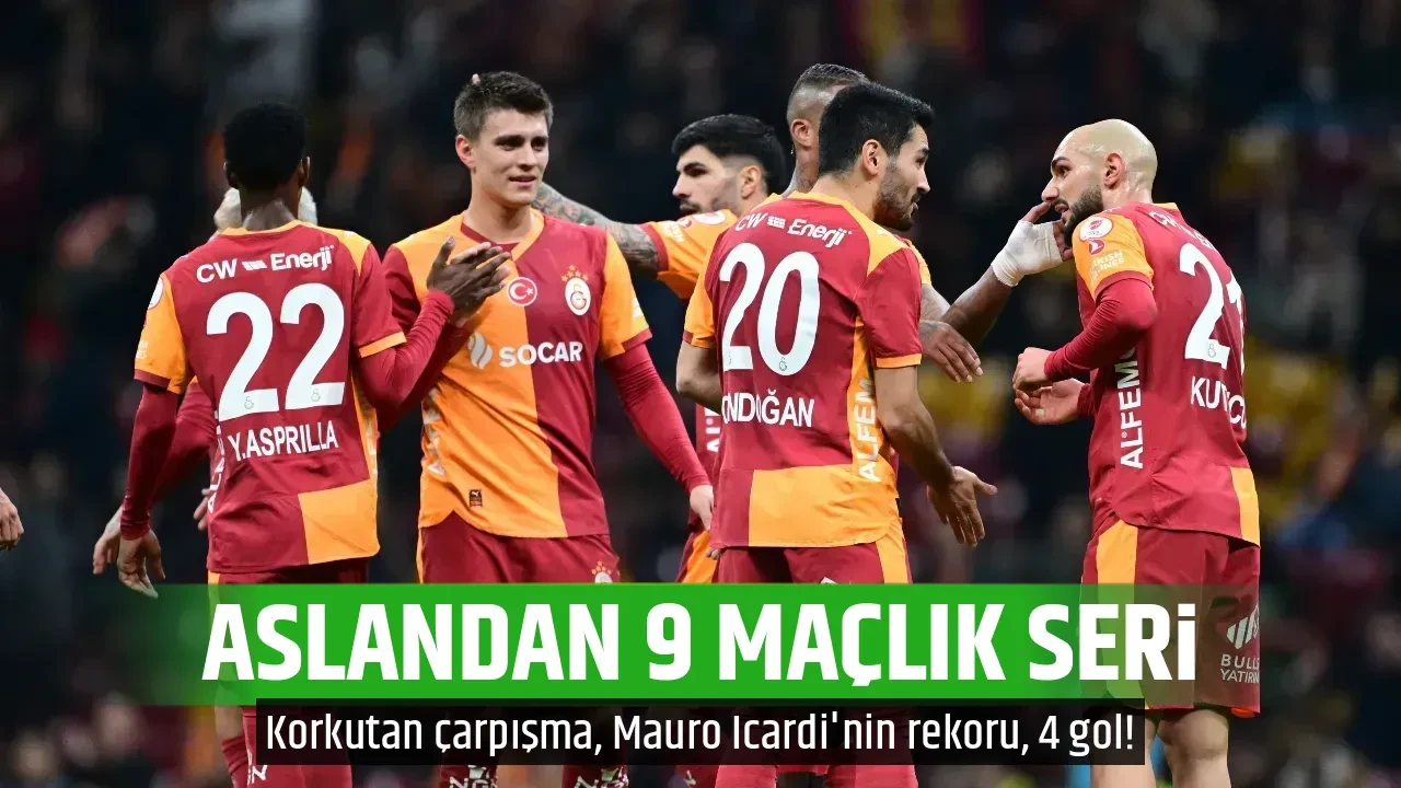 ASLANDAN 9 MAÇLIK SERİ