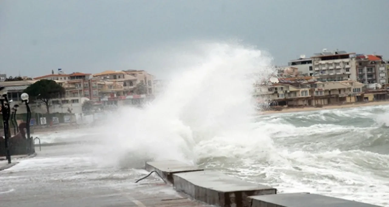 Meteoroloji denizler için fırtına uyarısı yaptı