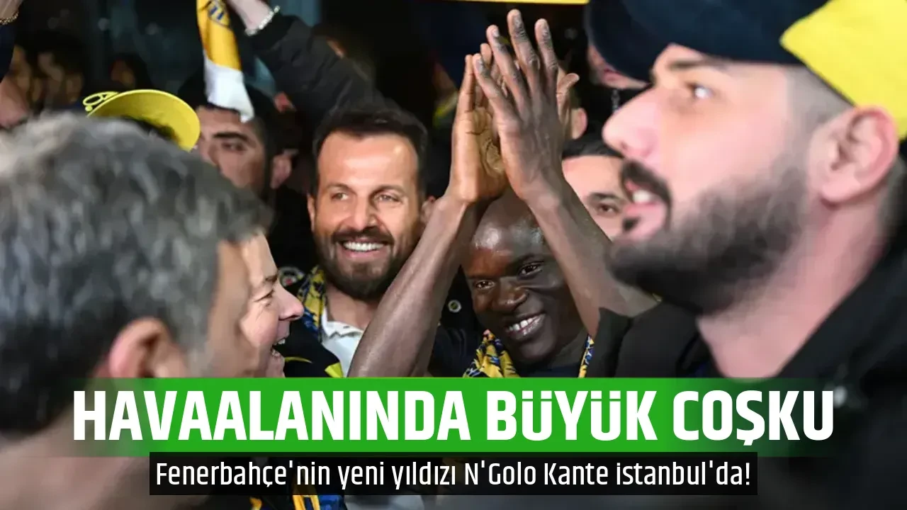 HAVAALANINDA BÜYÜK COŞKU