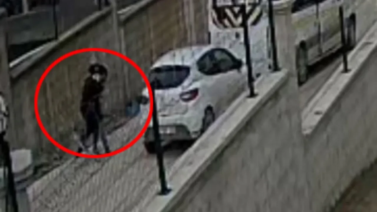 Tekmeli yumruklu 'manevra' kavgası kamerada!