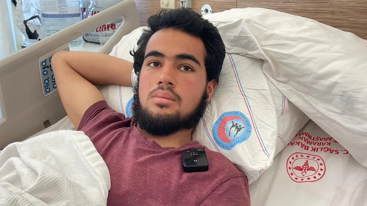 Domuz saldırısında ölümden döndü