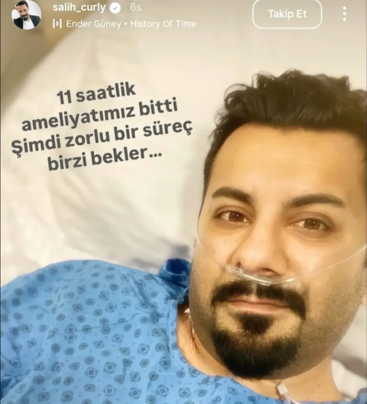 Yoğun bakımdan çıkan Ufuk Özkan'dan ilk paylaşım 