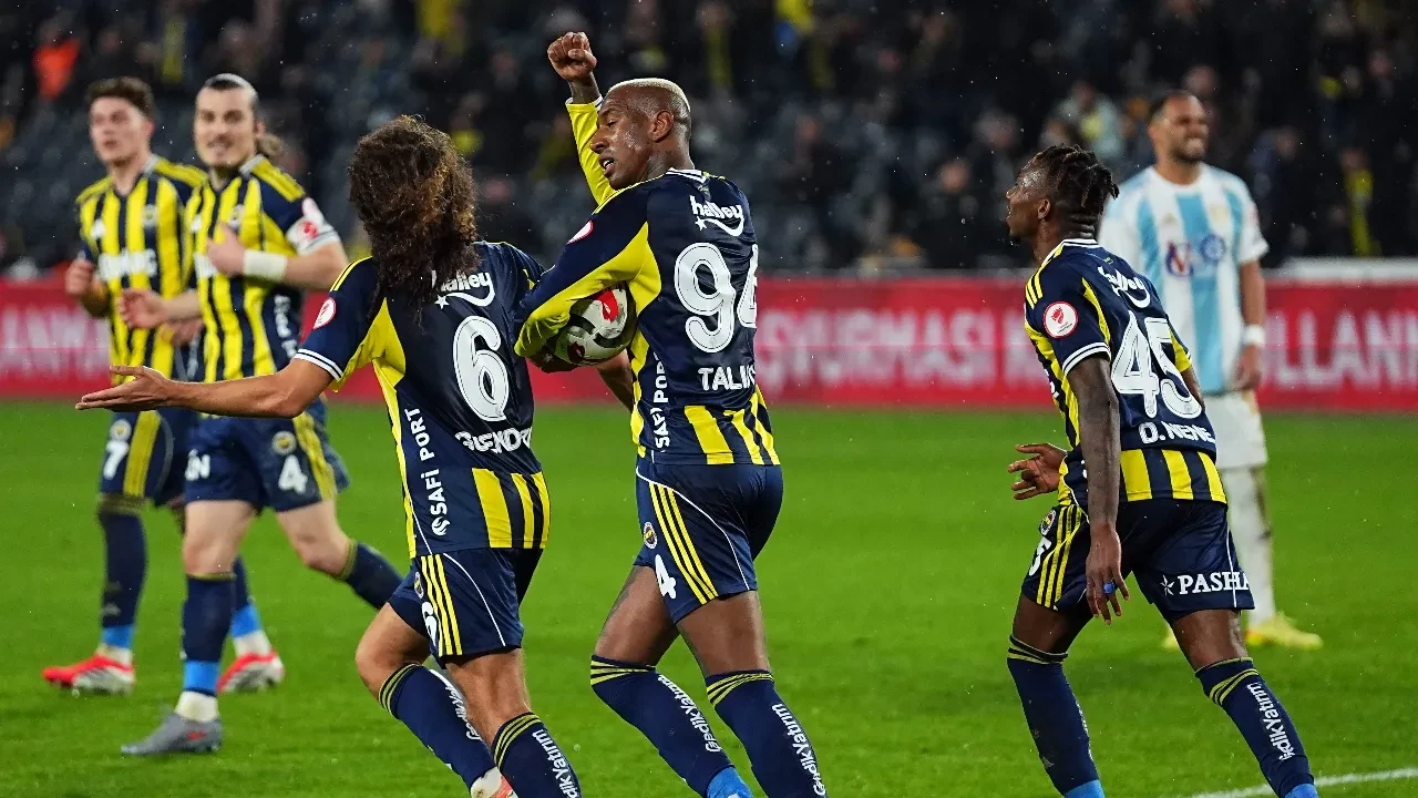 ZTK Fenerbahçe Erzurumspor maçı kaç kaç bitti? Fenerbahçe kupada sonradan açıldı