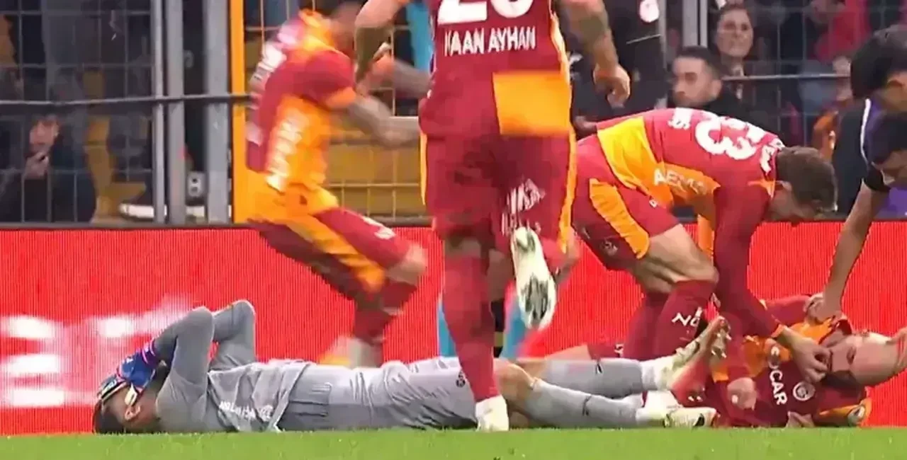 Ahmed Kutucu ile çarpışan İsa Doğan'da kırıklar tespit edildi